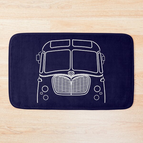 Item preview, Bedford SB 1950s British classic bus white designed and sold by soitwouldseem.