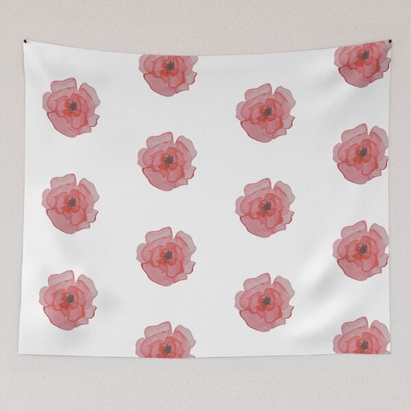 Item preview, Pink flower in watercolor designed and sold by Zoé ❤.