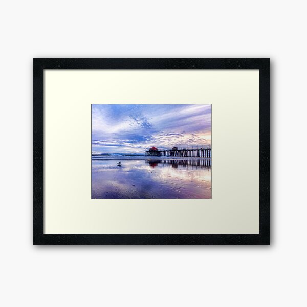Monday Blues Framed Art Print