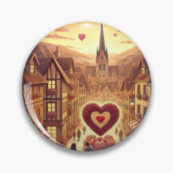 Item preview, Romantic Glow of Saint-Valentin designed and sold by BobArtGallery.