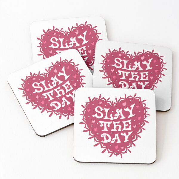 Item preview, Slay the day designed and sold by pinkyfish1010.