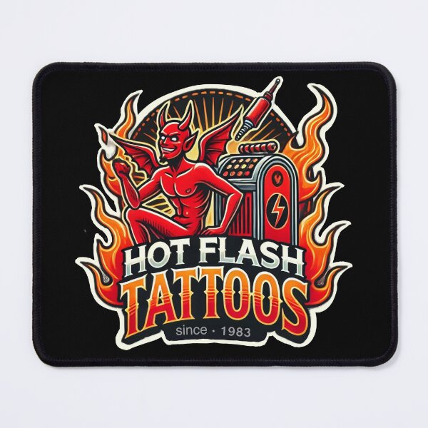 Item preview, Devil designed and sold by hotflashtattoo.