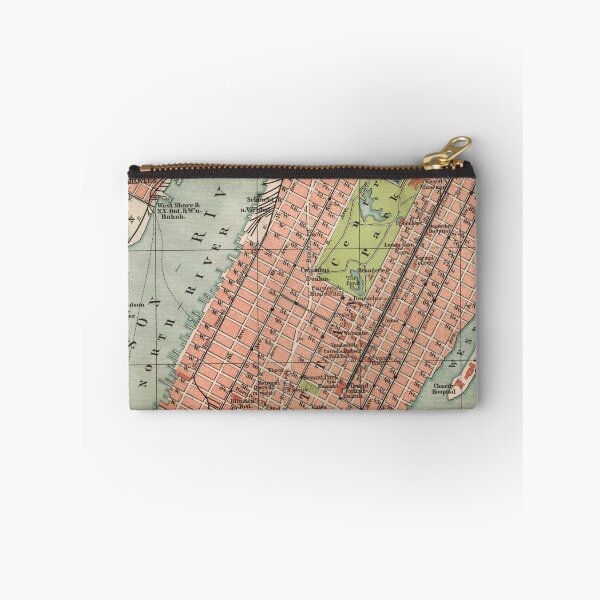 Item preview, North Manhattan around 1895: Vintage map of New York City designed and sold by RetroTraveller.