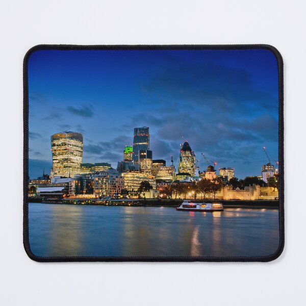 Item preview, London Skyline Cityscape At Night designed and sold by AndyEvansPhotos.