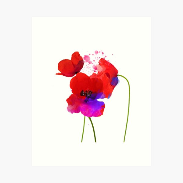 Item preview, Poppy flower pop designed and sold by Starzzyco.