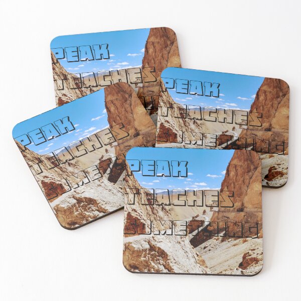 Item preview, ASCENDED PEAK TEACHES SOMETHING designed and sold by SHAILPOINT.