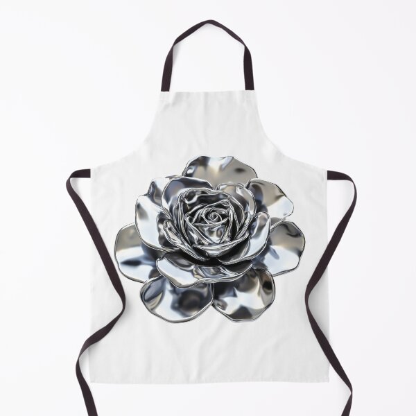 Item preview, silver metal rose designed and sold by DragonflyLP.