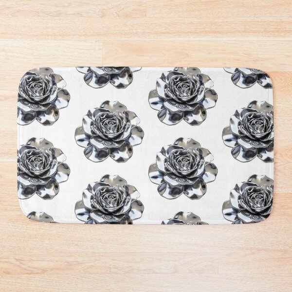 Item preview, silver metal rose designed and sold by DragonflyLP.