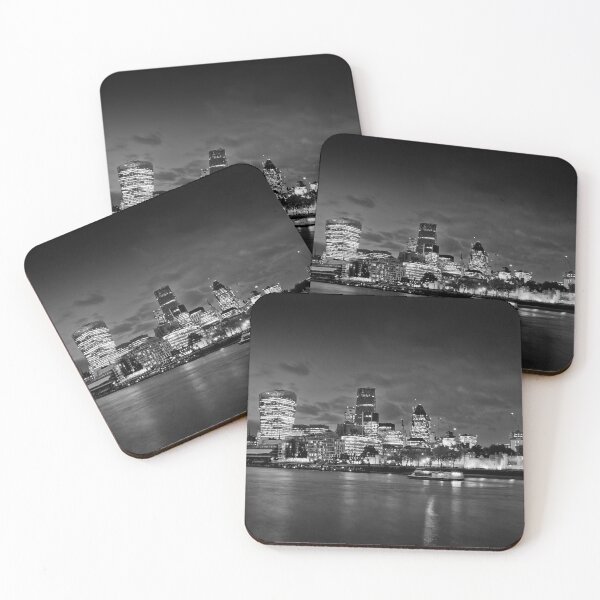Item preview, London Skyline Cityscape At Night designed and sold by AndyEvansPhotos.