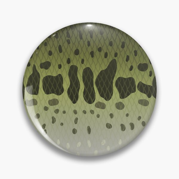 Item preview, Largemouth Bass Skin Pattern Fishing Design designed and sold by BikeVoucherJr.