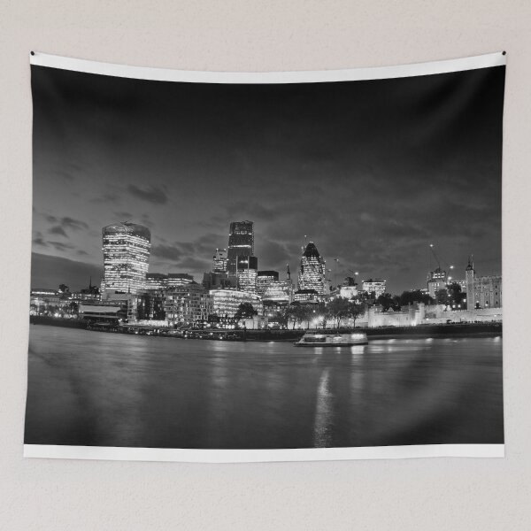 Item preview, London Skyline Cityscape At Night designed and sold by AndyEvansPhotos.