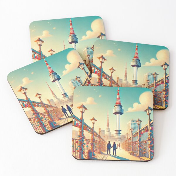 Item preview, Locks of Love at Namsan Tower designed and sold by BobArtGallery.