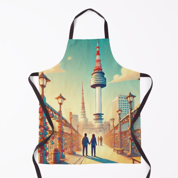 Item preview, Locks of Love at Namsan Tower designed and sold by BobArtGallery.