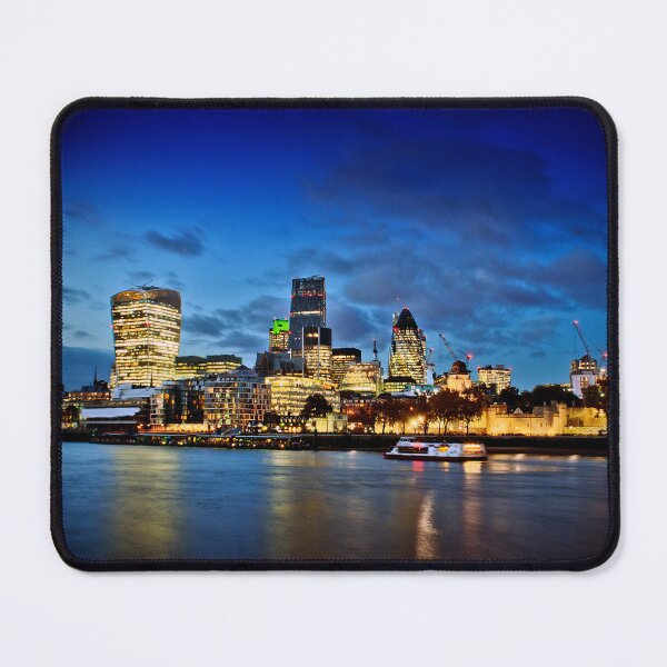 Item preview, London Skyline Cityscape At Night designed and sold by AndyEvansPhotos.