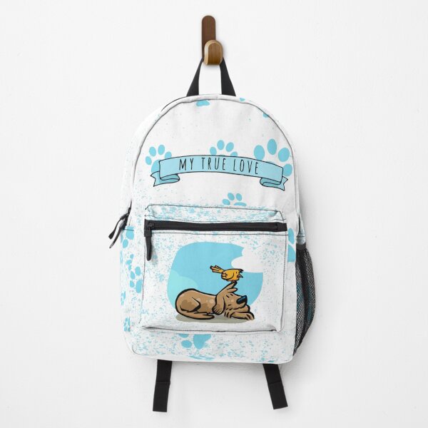 Item preview, My True Love, Puppy Waiting and Bird. Pets. P17 designed and sold by ParissiFriends.