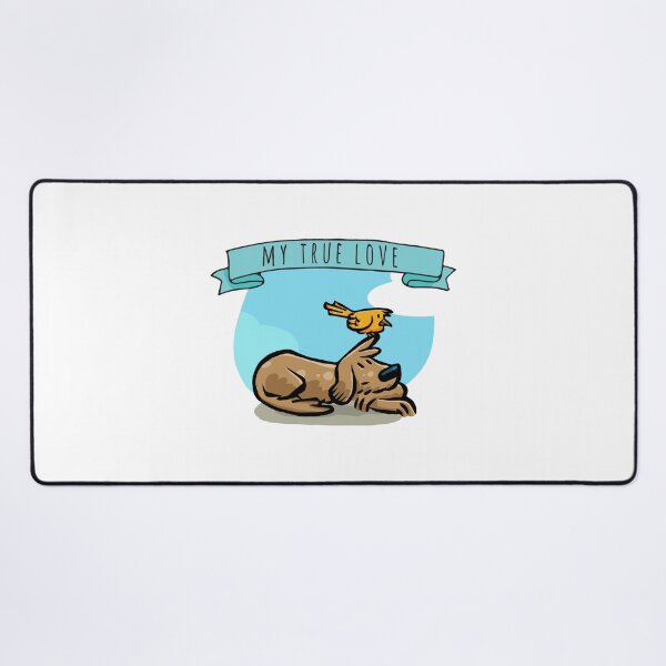 Item preview, My True Love, Puppy Waiting and Bird. Pets. P17 designed and sold by ParissiFriends.