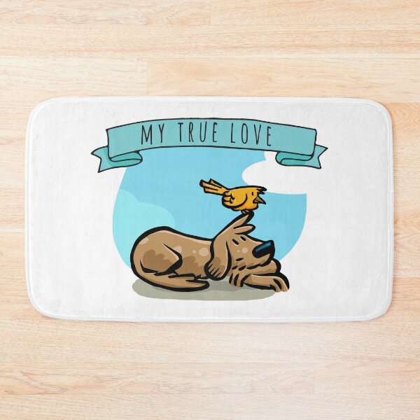 Item preview, My True Love, Puppy Waiting and Bird. Pets. P17 designed and sold by ParissiFriends.