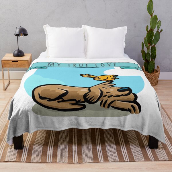 Item preview, My True Love, Puppy Waiting and Bird. Pets. P17 designed and sold by ParissiFriends.