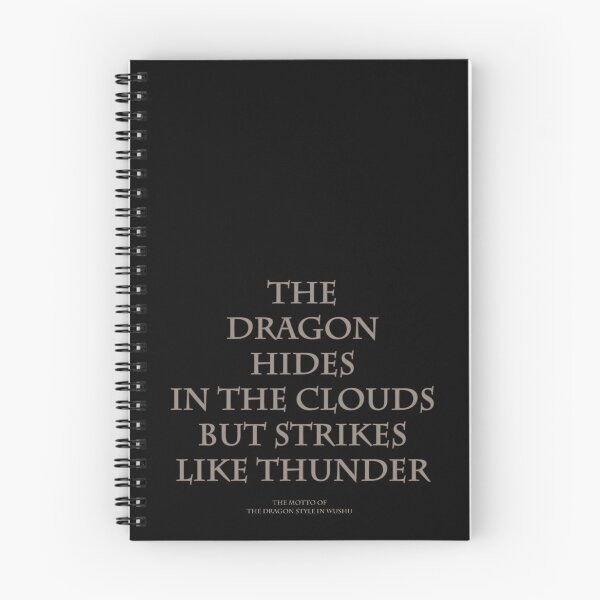 Item preview, The Dragon Hides In The Clouds But Strikes Like Thunder designed and sold by Adelberton.