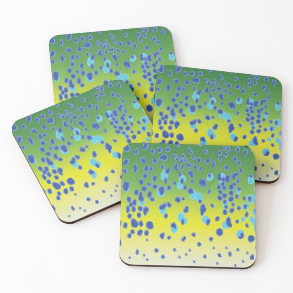 Item preview, Mahi Mahi Skin Pattern Fishing Design designed and sold by BikeVoucherJr.