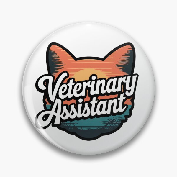 Item preview, Veterinary Assistant/Nurse Cat's Head designed and sold by MadCatPrints.