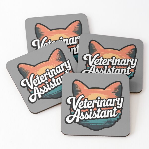 Item preview, Veterinary Assistant/Nurse Cat's Head designed and sold by MadCatPrints.
