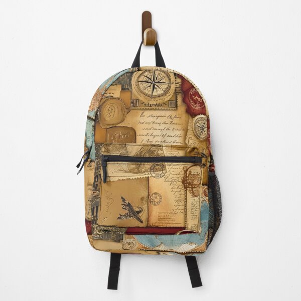 Item preview, Vintage Explorer’s Map – A Journey Through Time designed and sold by Retro Kingdom Boutique.