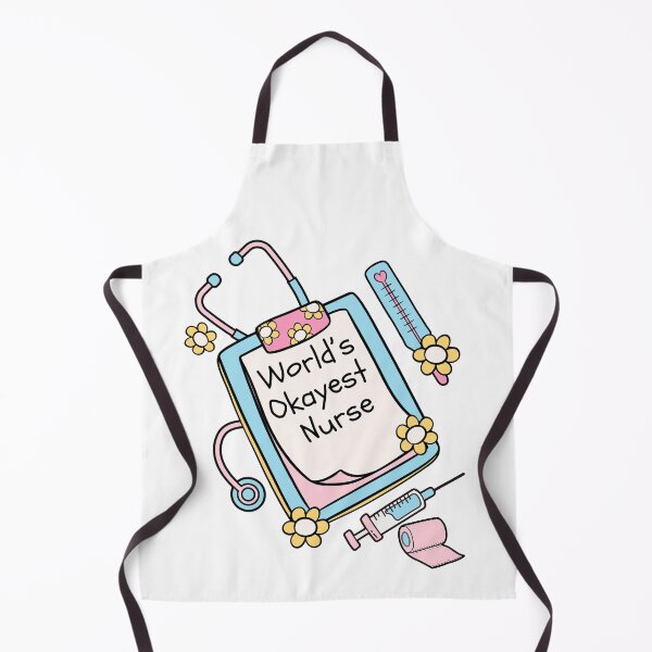 Item preview, World's Okayest Nurse designed and sold by iX-Physio.