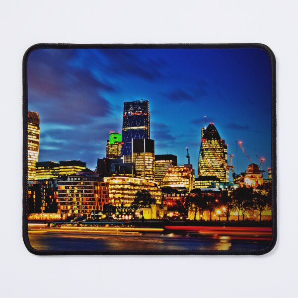 Item preview, London Skyline Cityscape At Night designed and sold by AndyEvansPhotos.