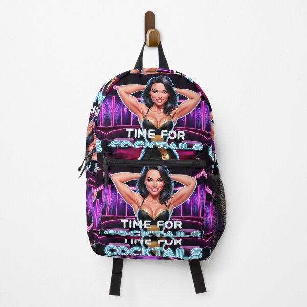 Item preview, f Time for Cocktails Night Club Clubbing Neon Glam illustration designed and sold by Vintage Designs +.