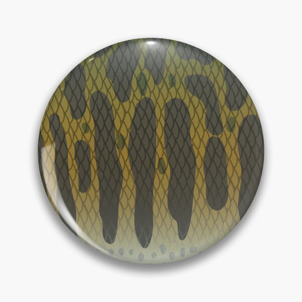 Item preview, Smallmouth Bass Skin Pattern Freshwater Game Fishing Design designed and sold by BikeVoucherJr.