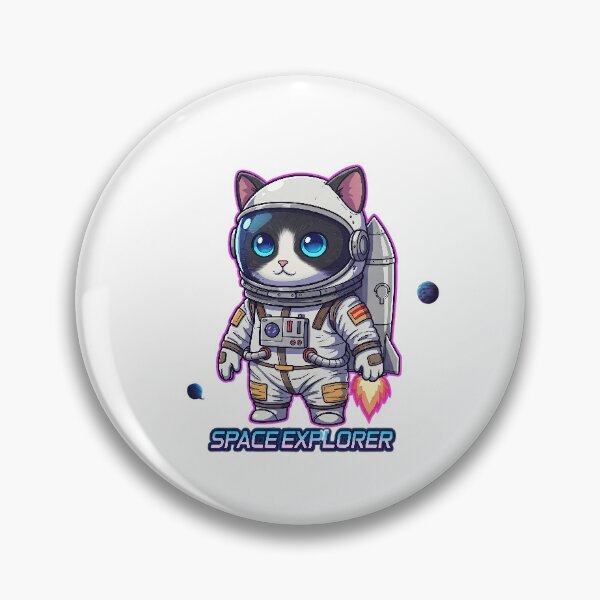 Item preview, Space Explorer Cat designed and sold by nawed20002.