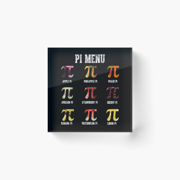 Item preview, Happy Pi Day Math Teacher Pi Menu Math Teacher Gifts Pi Symbol Math Nerd Funny Math Pi Day designed and sold by MotivaChic.