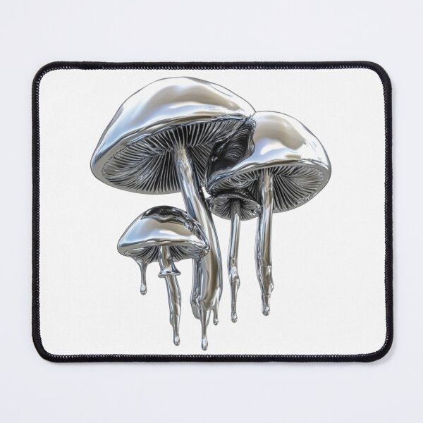 Item preview, silver metal mushrooms designed and sold by DragonflyLP.