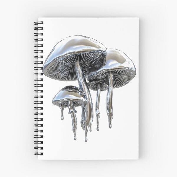 Item preview, silver metal mushrooms designed and sold by DragonflyLP.