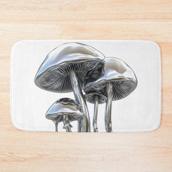 Item preview, silver metal mushrooms designed and sold by DragonflyLP.