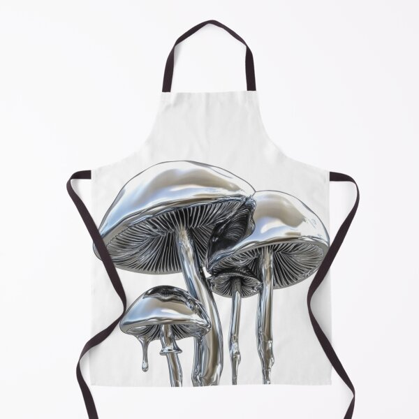 Item preview, silver metal mushrooms designed and sold by DragonflyLP.
