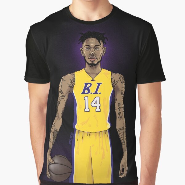 "B.I." (black) Graphic T-Shirt