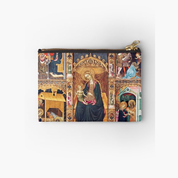 Item preview, Altarpiece of the Virgin Medieval Christian artwork designed and sold by Vintage Designs +.