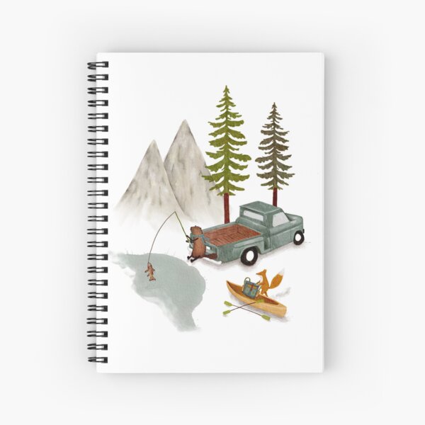 Item preview, Wild Woods Adventure Crew Illustration designed and sold by UrchinBayArt.