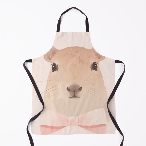 Item preview, Charming Gerbil with Pink Bow designed and sold by TrippyFest.