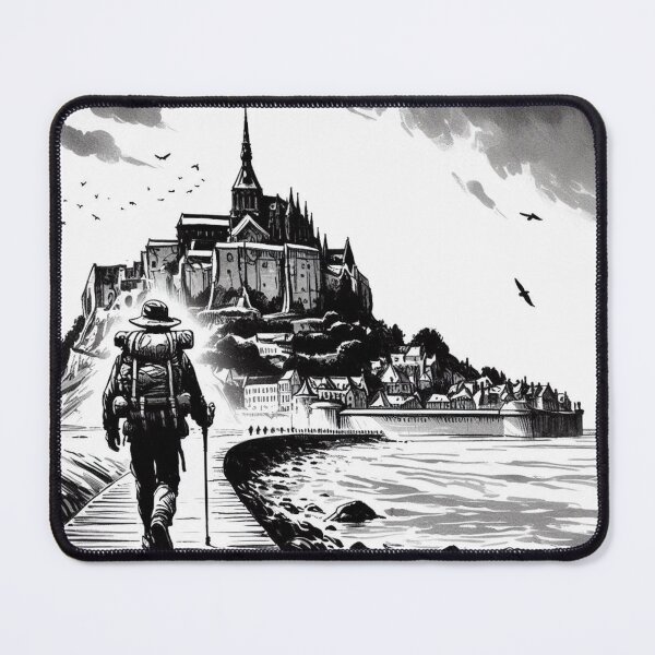 Item preview, The Way of Saint James, Mont Saint Michel designed and sold by jefboutique6150.