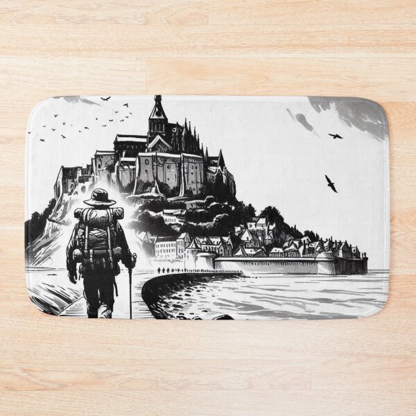 Item preview, The Way of Saint James, Mont Saint Michel designed and sold by jefboutique6150.