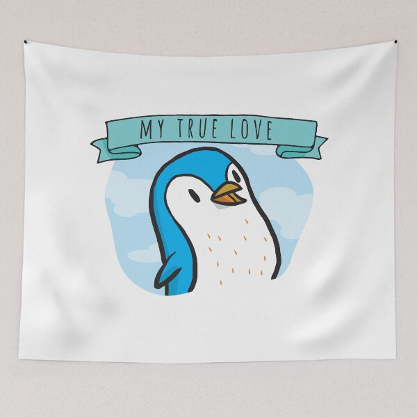 Item preview, My True Love - Blue White Bird. Pets. P21 designed and sold by ParissiFriends.