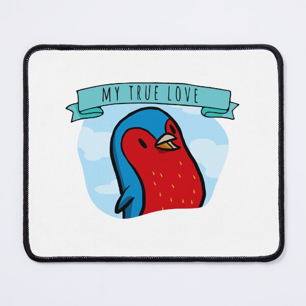 Item preview, My True Love - Red Blue Bird. Pets. P23 designed and sold by ParissiFriends.