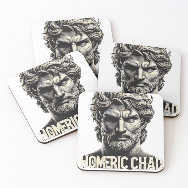 Item preview, Ajax, Homeric Chad designed and sold by MartialArtisan.