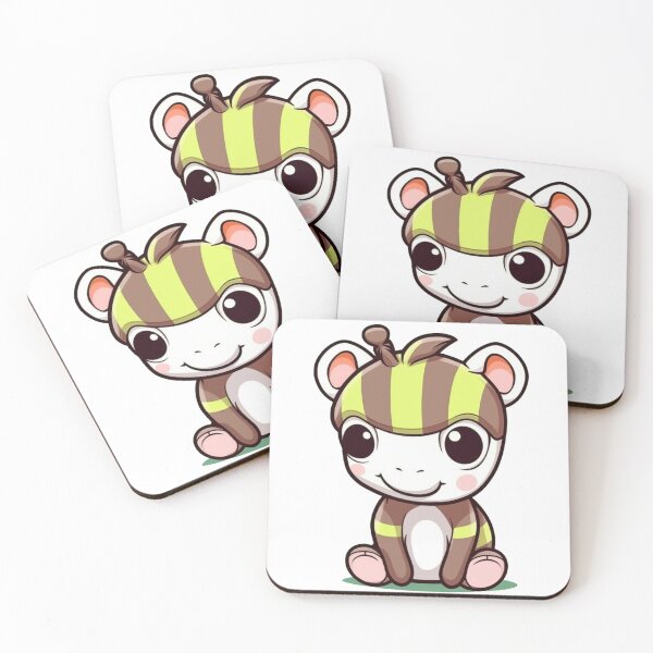 Item preview, Kawaii Baby Okapi designed and sold by TrippyFest.
