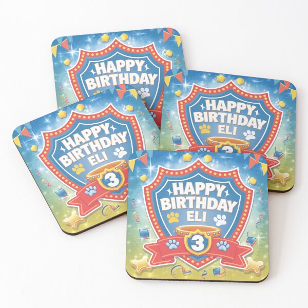 Item preview, Eli's 3rd Birthday designed and sold by whatifsticks.