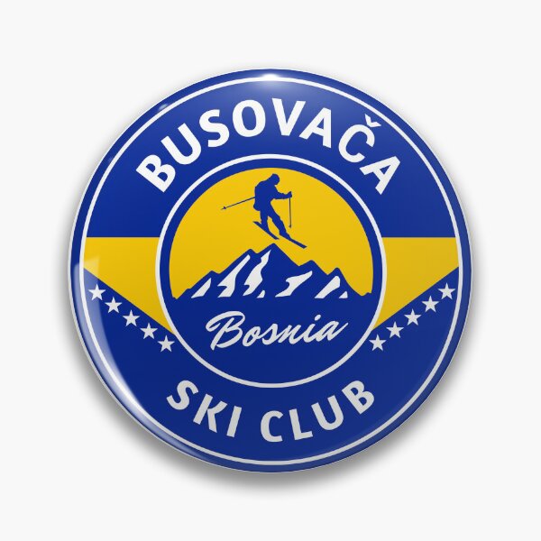 Artikelvorschau, Busovaca Bosnien und Herzegowina Ski entworfen und verkauft von TravelsOfJamie.