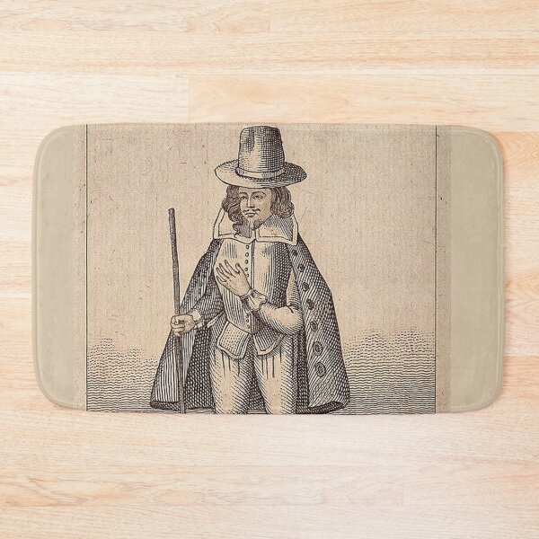 Item preview, vintage witch trials Matthew Hopkins Witch Finder General etching art designed and sold by Vintage Designs +.